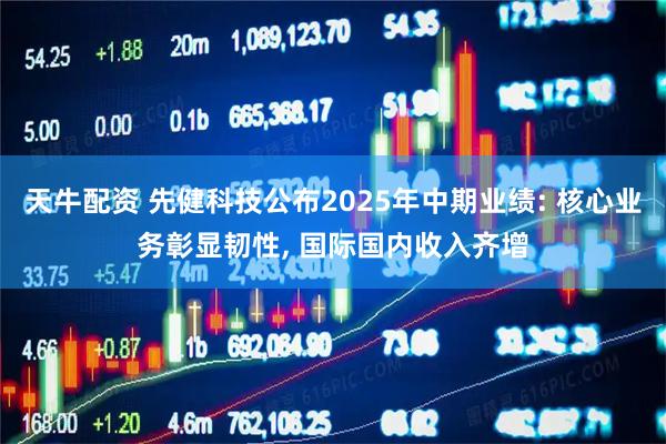 天牛配资 先健科技公布2025年中期业绩: 核心业务彰显韧性, 国际国内收入齐增